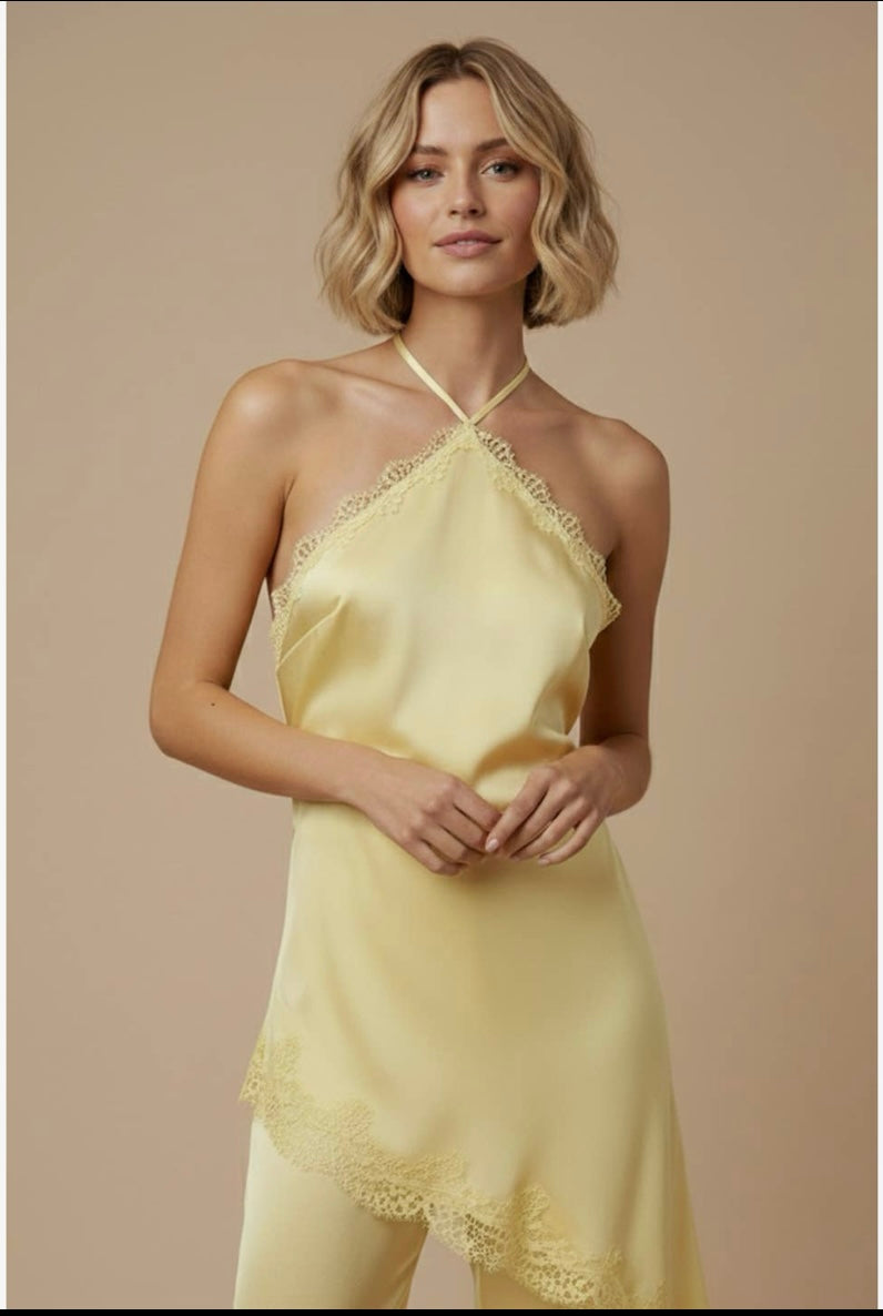 Lemon Luxe Lace Set