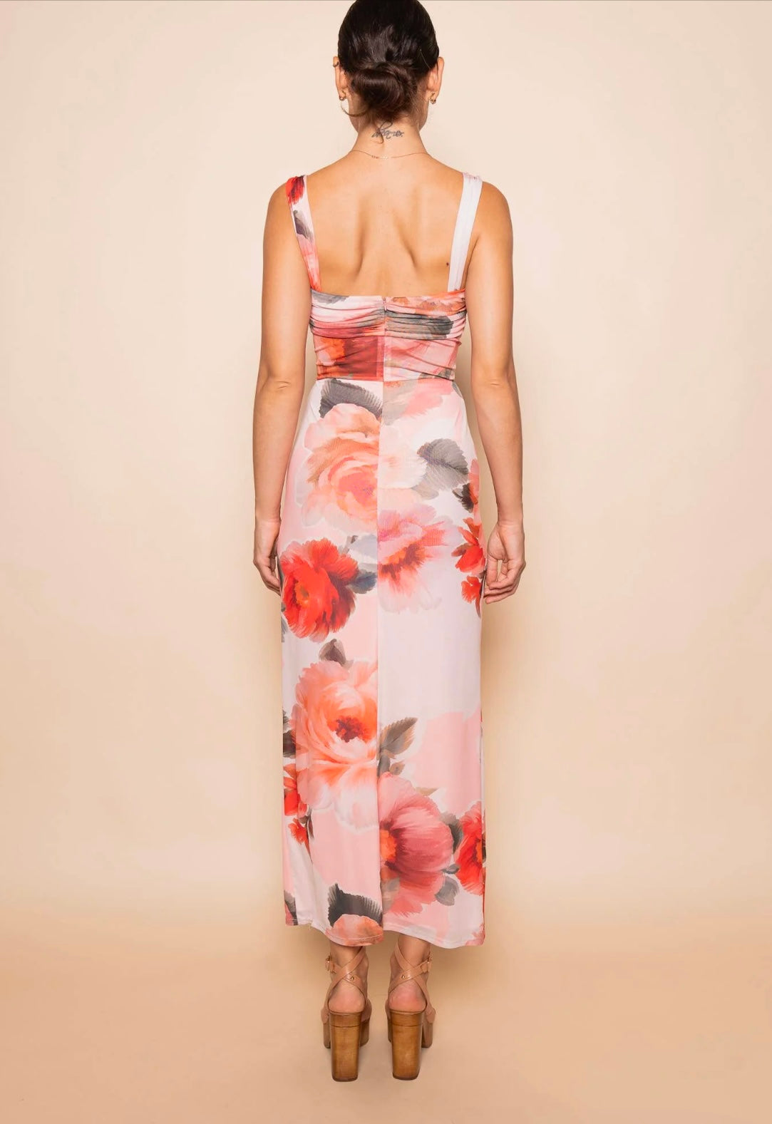 Blush Garden Elegance Maxi