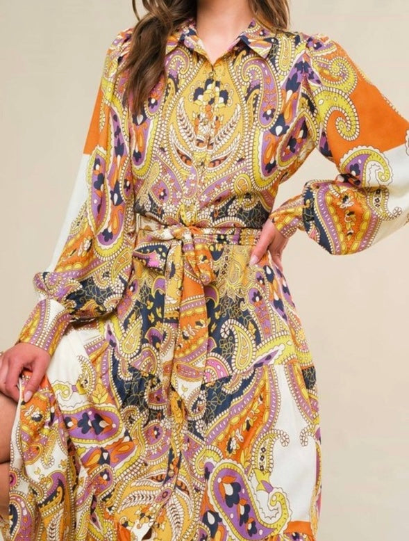 Dreaming in Paisley Dress