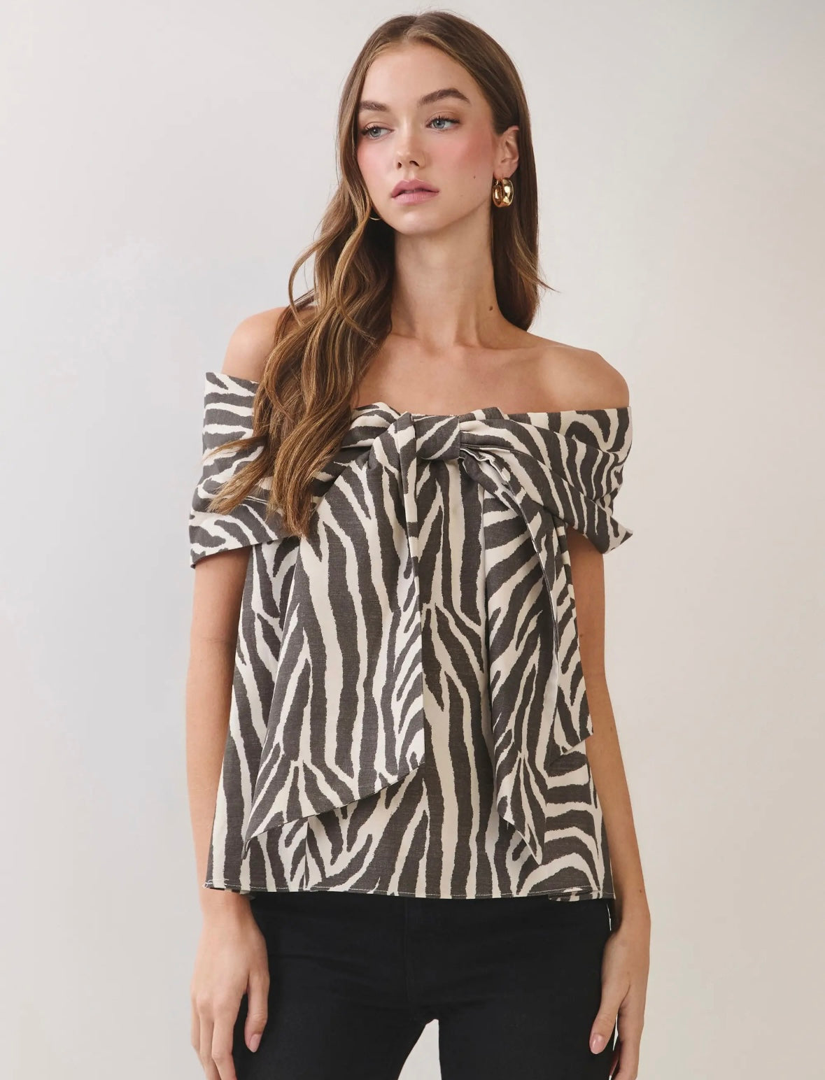 Wild Side Bow Blouse