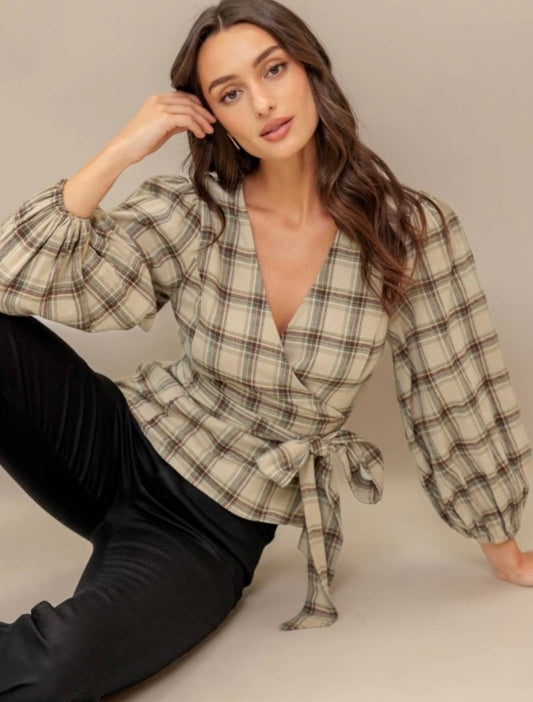 First Harvest Wrap Top