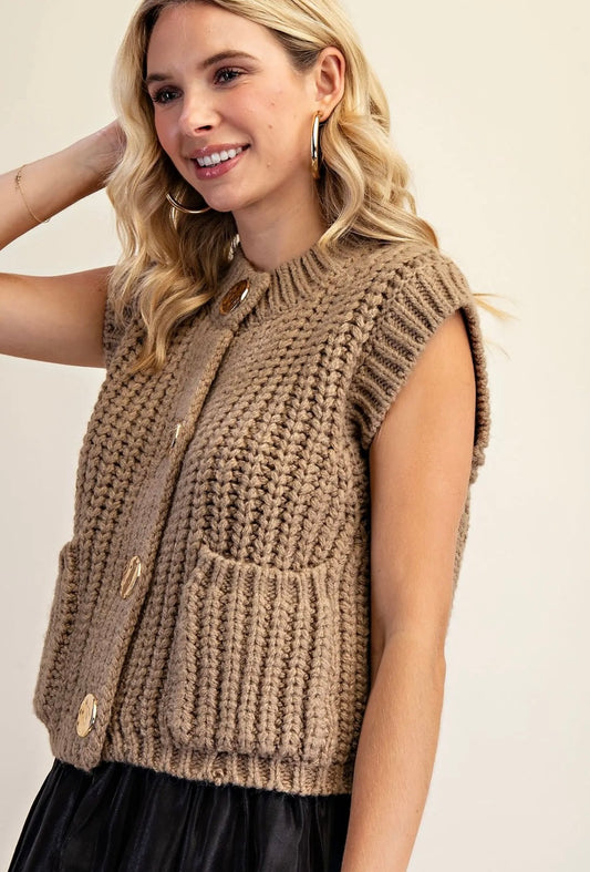 Autumn Charm Sweater Vest