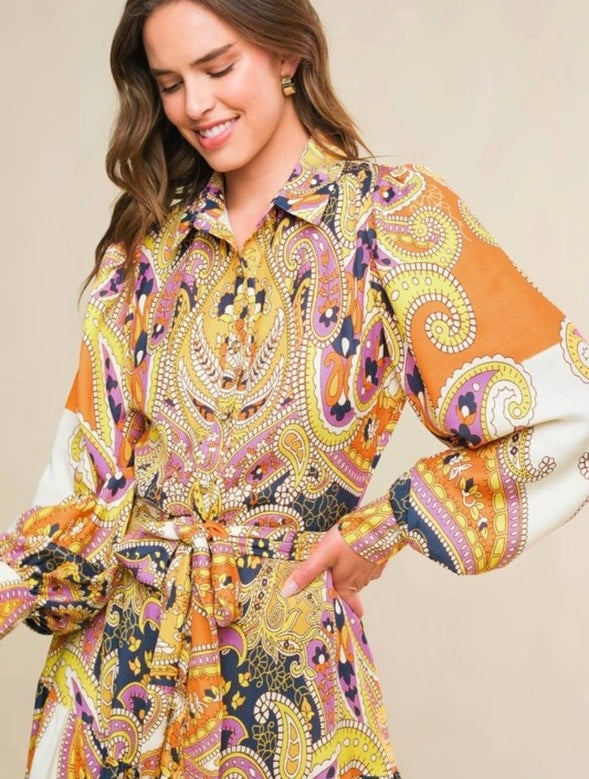 Dreaming in Paisley Dress