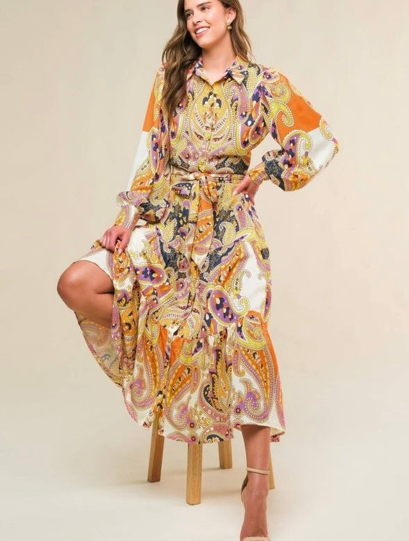 Dreaming in Paisley Dress