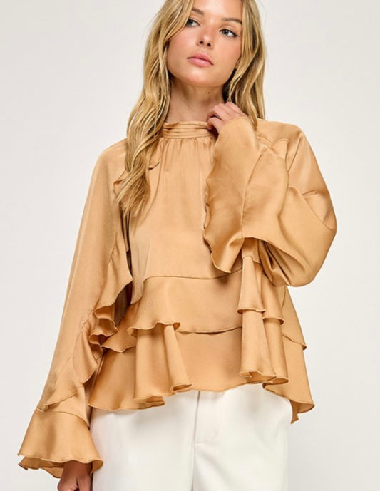 Champagne Wishes Top