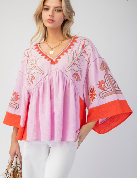 Whimsical Colors Top