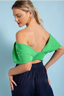 Off-the-Shoulder Crop top