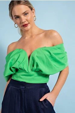 Off-the-Shoulder Crop top